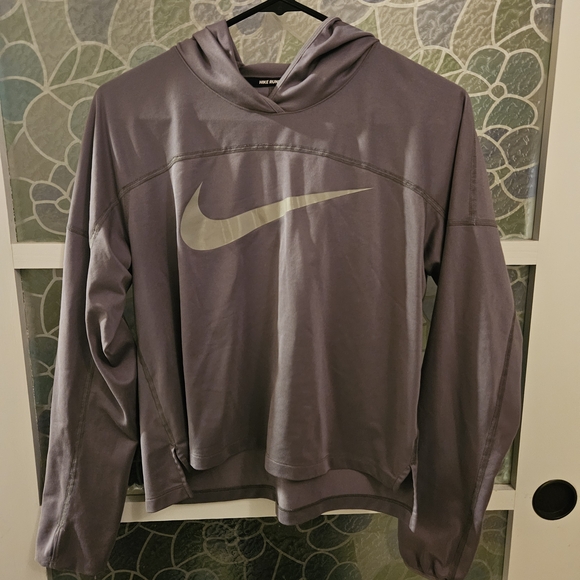 Nike Sweaters - Nike Women's Gray Hoodie Sweater